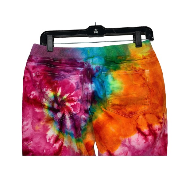 Boston Proper Colorful Tie-Dye Skinny Pants - Picture 6 of 7
